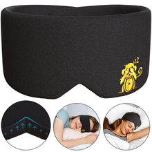 Load image into Gallery viewer, Sleep Monkey Luxury Sleep Mask Canada - Award-Winning Sleeping Mask for Best Night Sleep + Bonus Ear Plugs - BLACKOUT