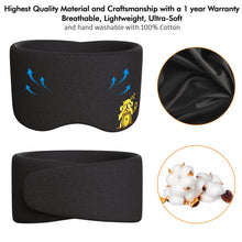 Load image into Gallery viewer, Sleep Monkey Luxury Sleep Mask - Award-Winning Sleeping Mask for Best Night Sleep - Ultra Soft Premium Craftsmanship- 100% Blackout Eye Mask-Sleep Monkey