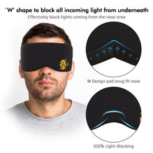 Load image into Gallery viewer, Sleep Monkey Luxury Sleep Mask - Award-Winning Sleeping Mask for Best Night Sleep - Ultra Soft Premium Craftsmanship- 100% Blackout Eye Mask-Sleep Monkey