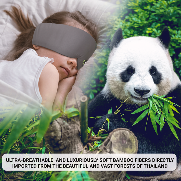 Sleep Better with Bamboo: The Benefits of Bamboo Sleeping Masks for Enhanced Sleep Duration and Quality