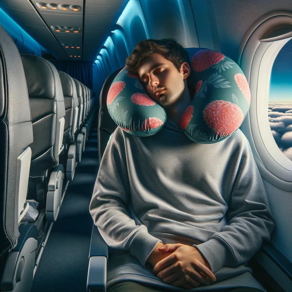 Unlock the Secret to Enhanced Travel Comfort with Sleep Monkey's Travel Pillow and Sleep Mask Kit