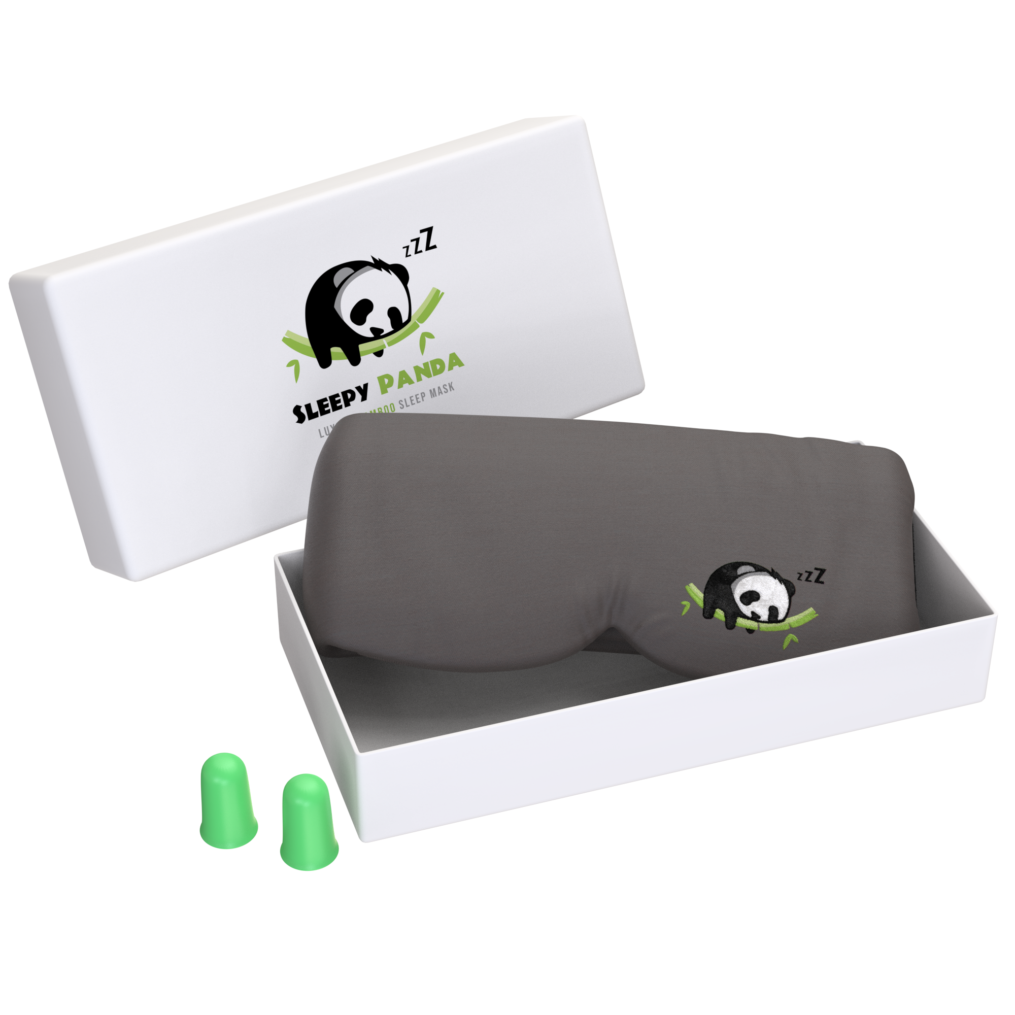 Sleepy Panda Sleep Mask - Luxuriously Soft & Breathable Bamboo